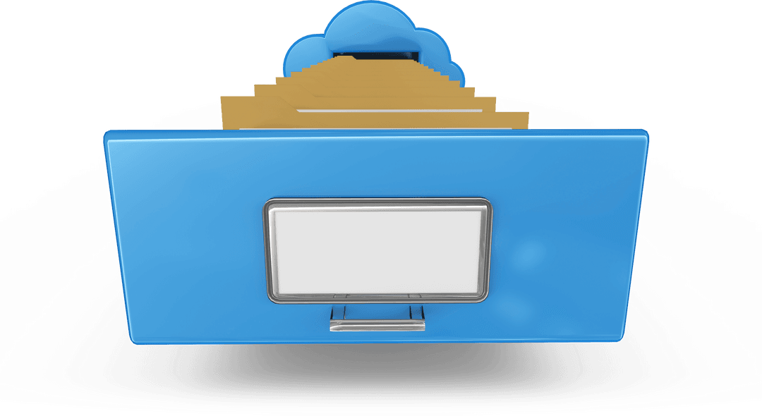 Transparent Cloud File Storage Conceptual Illustration