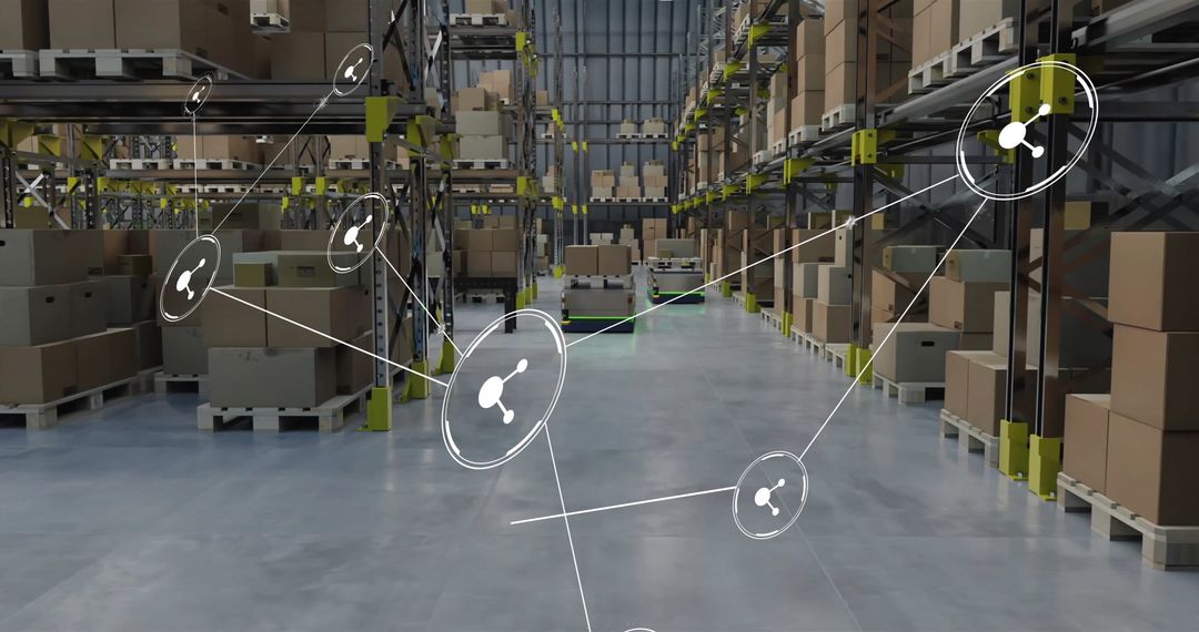 Digital Network Connectivity Enhancing Warehouse Operations