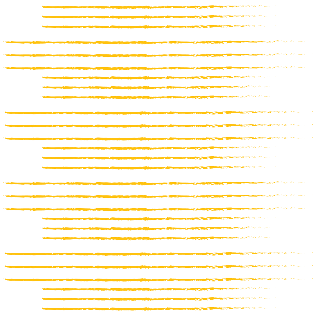 Digital Yellow Pattern Stripes on Transparent Background