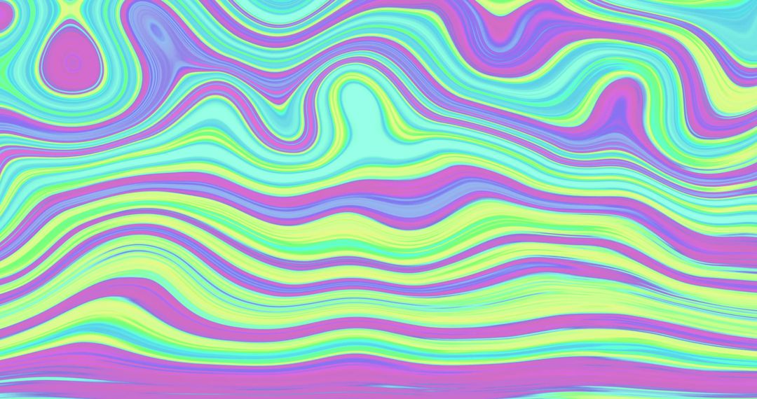 Colorful Abstract Digital Fluid Background in Vibrant Patterns