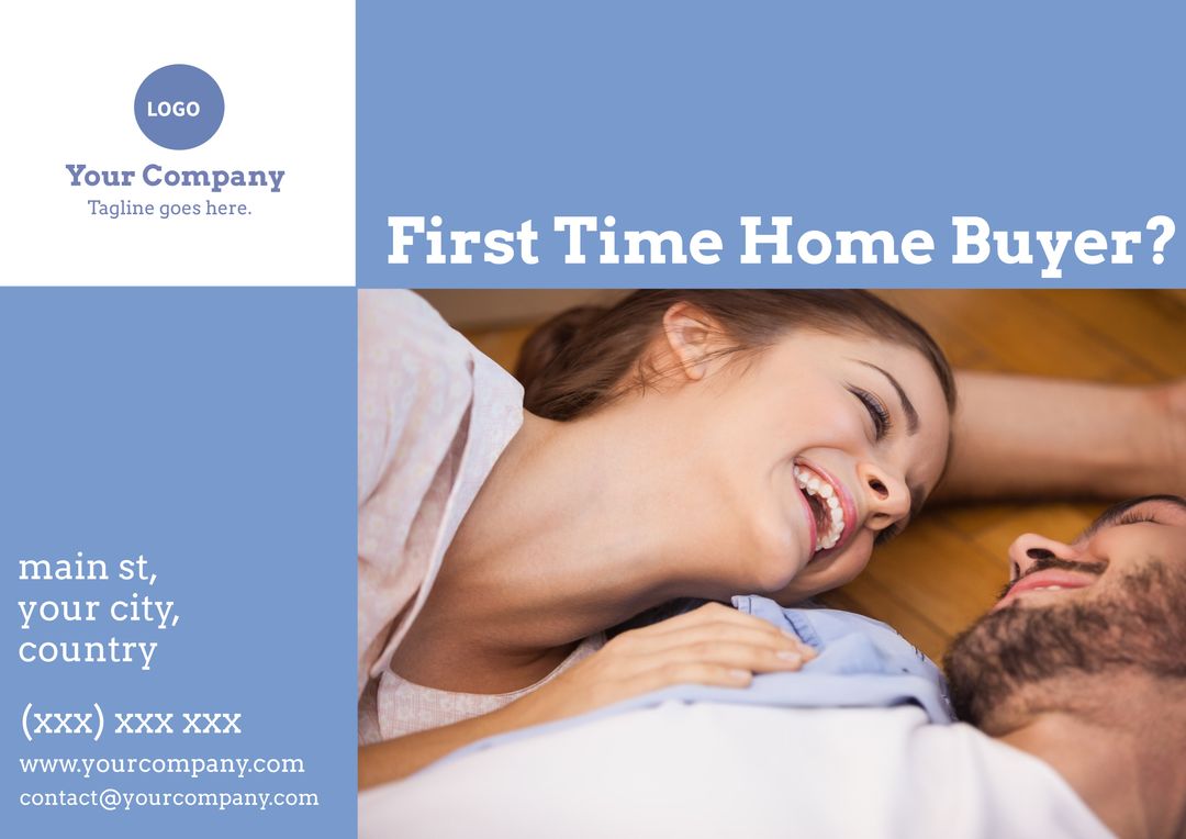 Joyful Couple Celebrating First Home Purchase For Marketing Campaigns