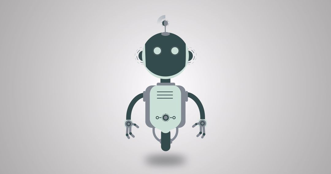 AI Chatbot Icon with Data Network and Digital Interface