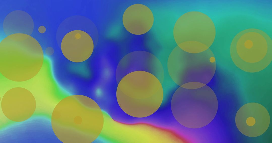 Vibrant Abstract Background with Yellow Glow and Gradients