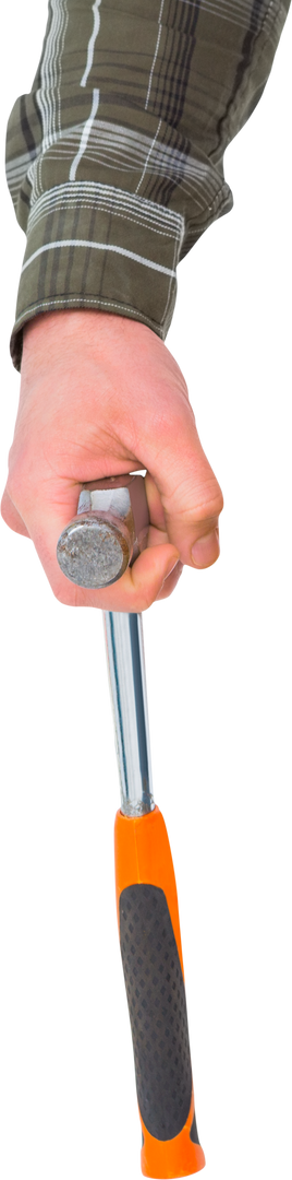 Hand Holding Hammer Isolated PNG Image on Transparent Background - Download Free Stock Images Pikwizard.com