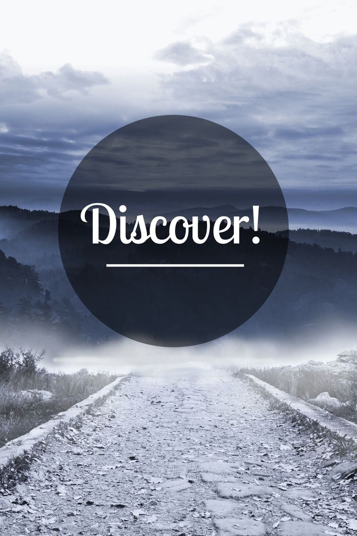 Misty Road Inviting Exploration and Adventure