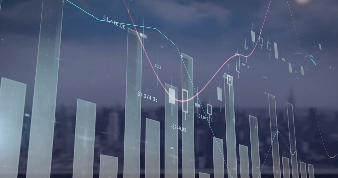 Digital Data Processing and Financial Growth over Cityscape