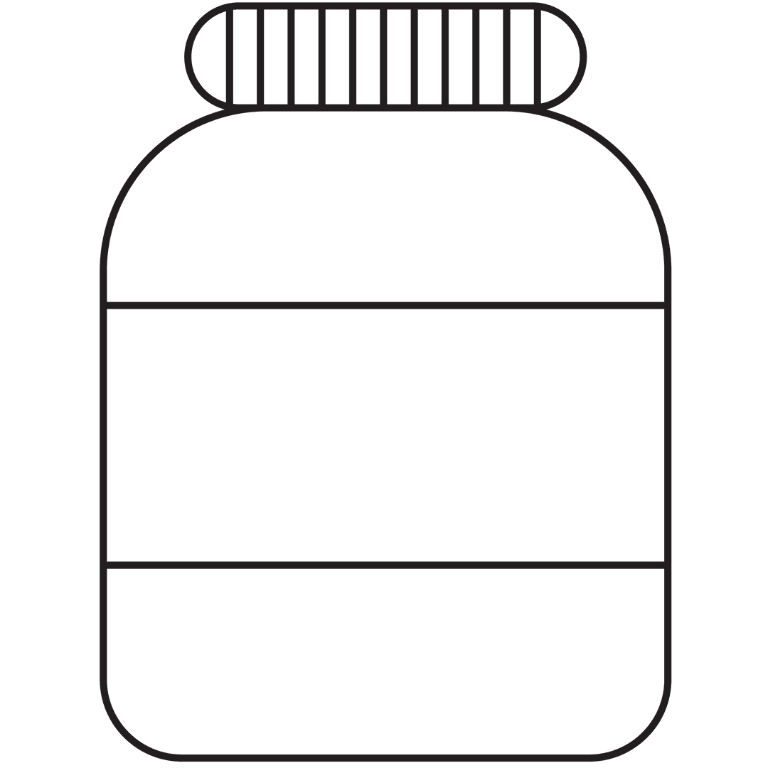 Minimalist Black Shape Concept with Copy Space on Transparent Background