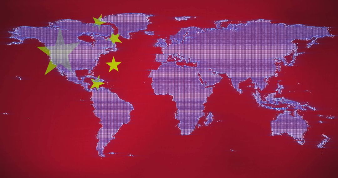 Global Influence of China Represented with Digitized World Map