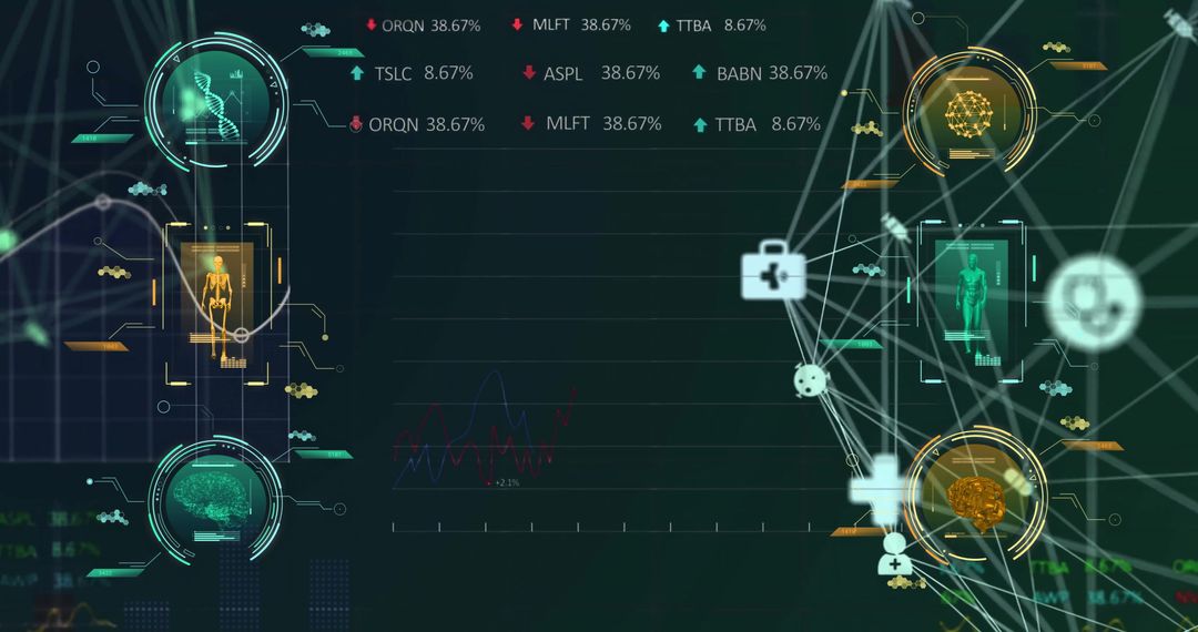 Futuristic network with digital data interface for technology applications