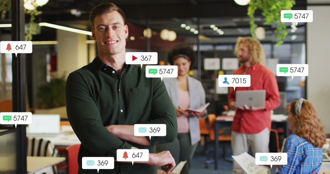 Social Media Data Insights in Dynamic Office Environment