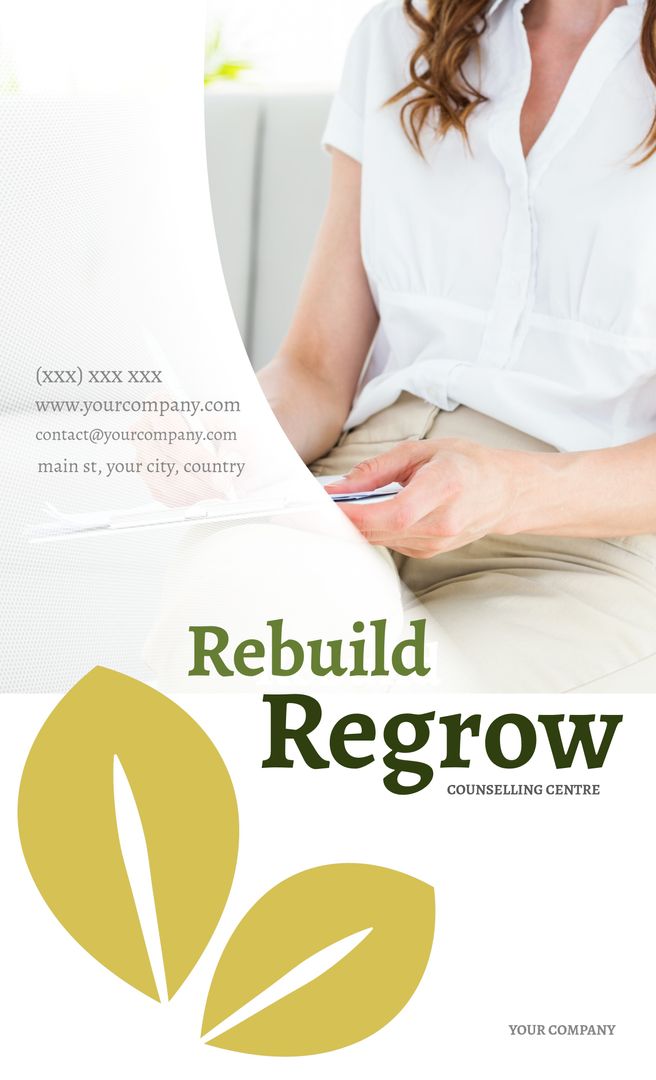 Serene Counseling Setting for Wellness and Hope Concepts