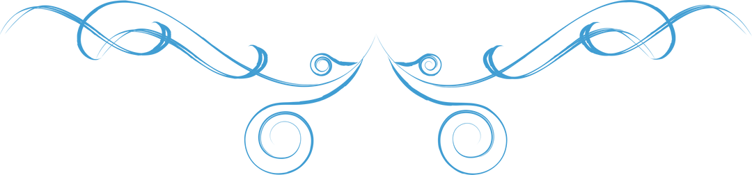 Elegant Blue Ornamental Design on Transparent Background - Download Free Stock Images Pikwizard.com