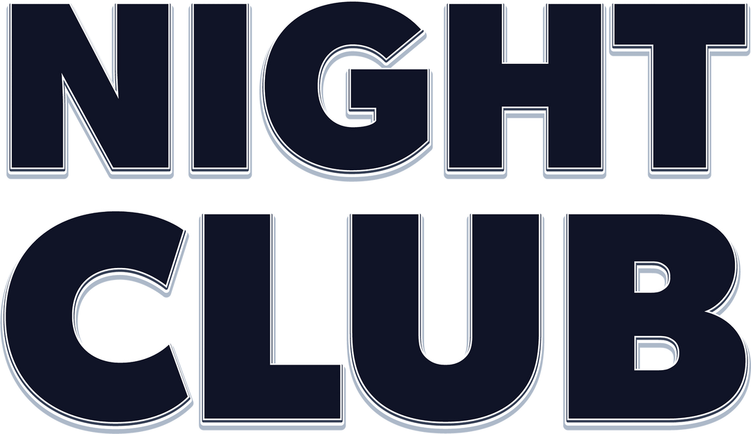 Night Club Black Text Bold Styling Transparent Background PNG - Download Free Stock Images Pikwizard.com