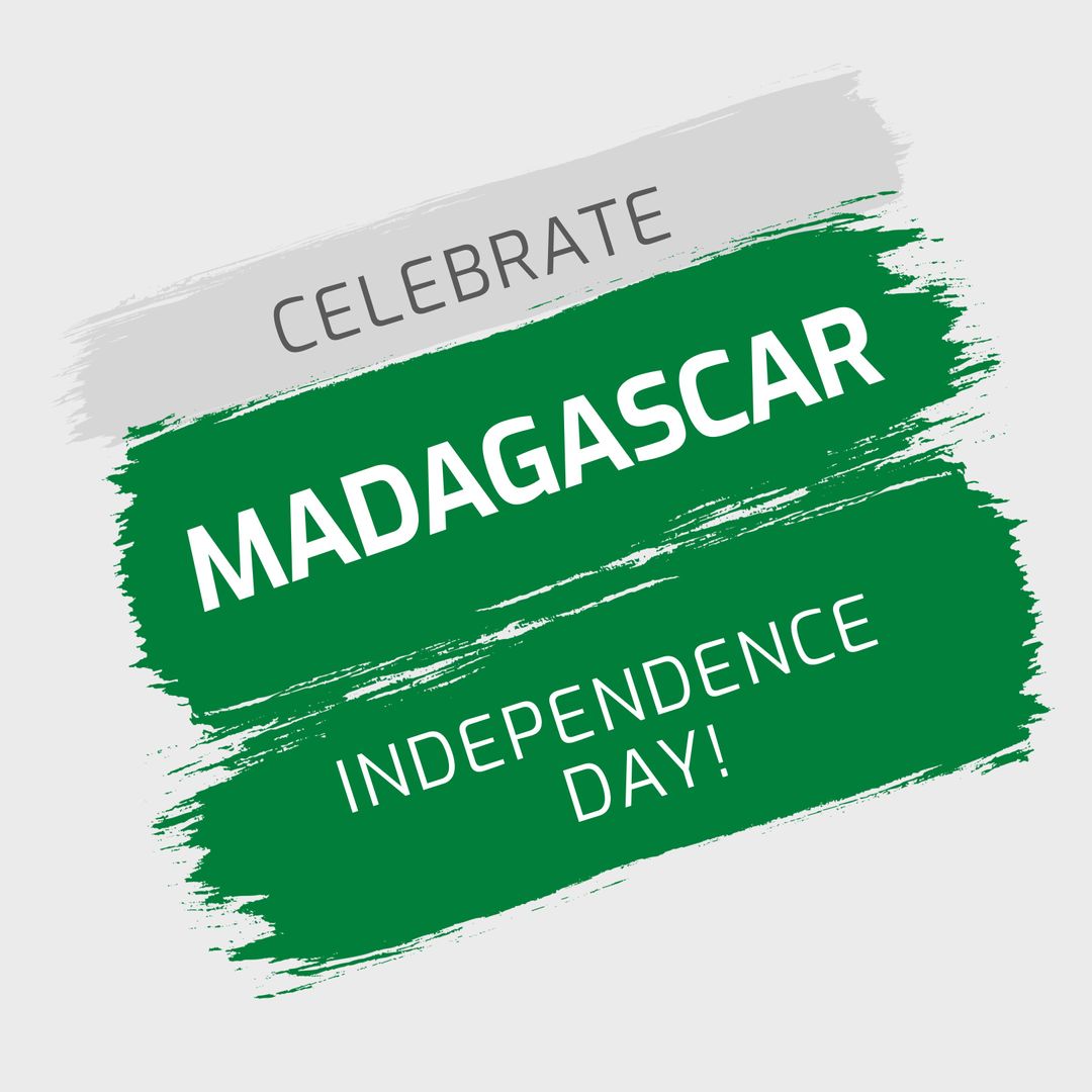 Madagascar Independence Day Celebration Banner Design