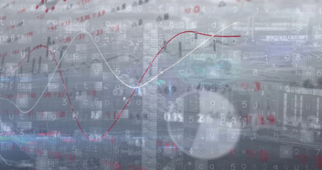 Futuristic human eye merging with digital analytics overlay, holographic data HUD control