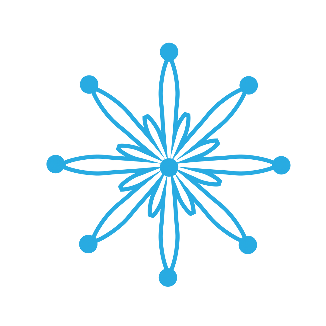 Delicate Transparent Blue Snowflake Symbol on Black Background - Download Free Stock Images Pikwizard.com