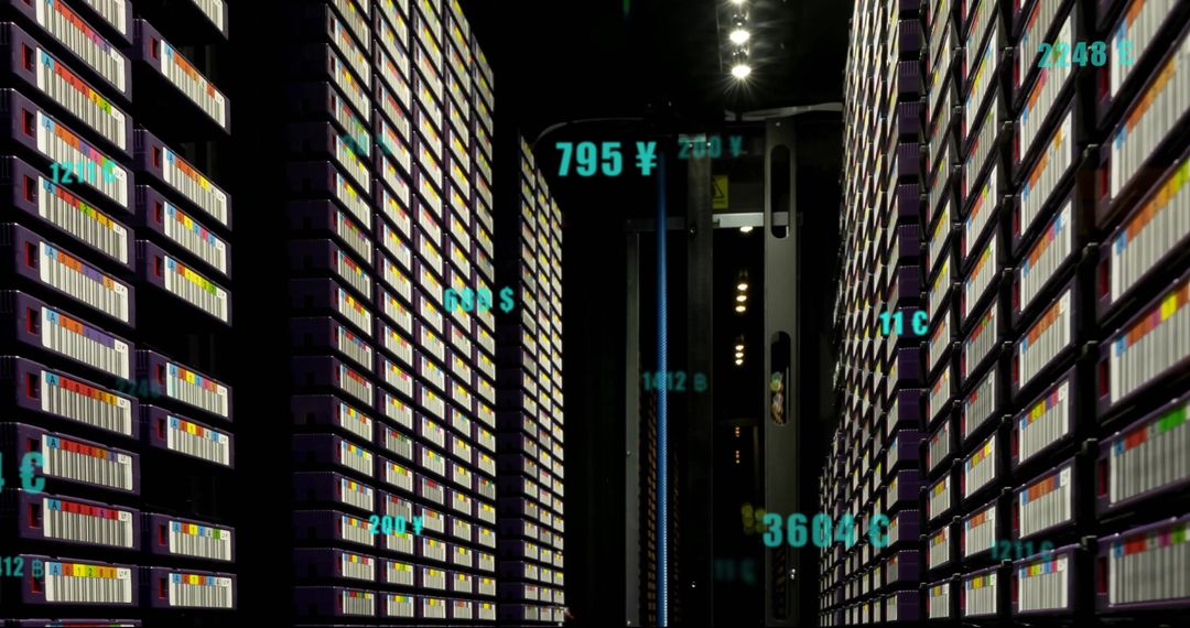 Digital Data Processing Over Computer Servers in Futuristic Facility
