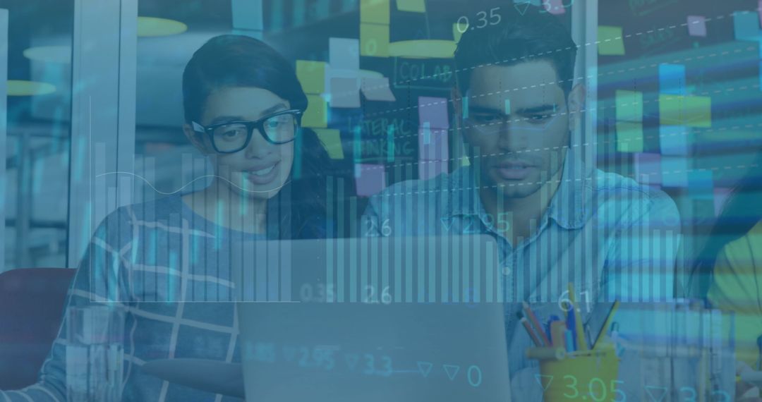 Virtual Financial Data Visualization with International Team Collaboration