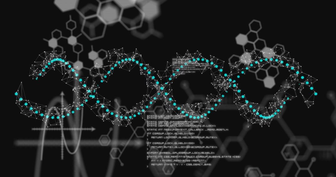 Digital DNA Strand with Data Processing