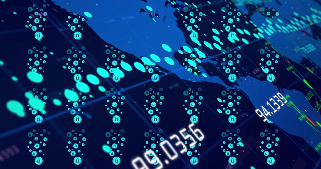 Global Data Analytics on Digital World Map