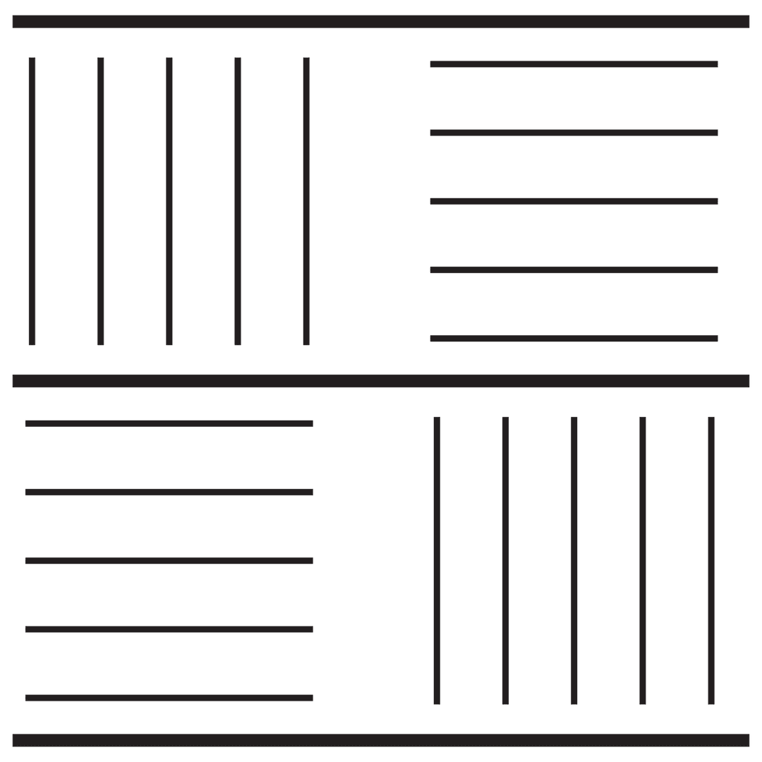 Geometric Line Pattern Design on Transparent Background
