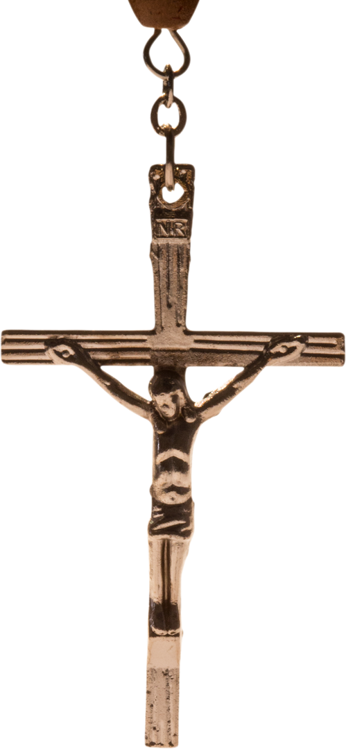 Digital PNG Photo of Crucifix on Rosary Chain with Transparent Background - Download Free Stock Images Pikwizard.com