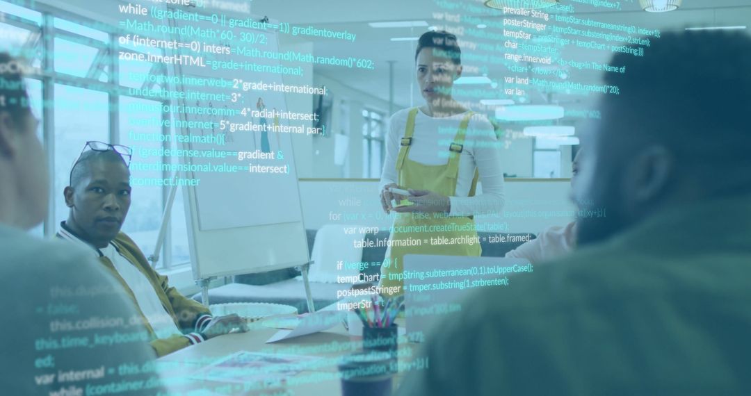 Team Brainstorming with Digital Interface Collaboration