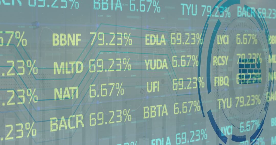 Global Financial Data Processing Over Digital Grid
