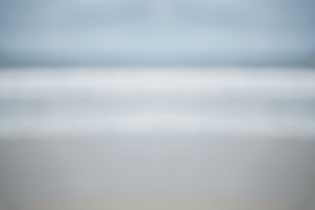 Transparent Abstract Background of Blurred Seashore