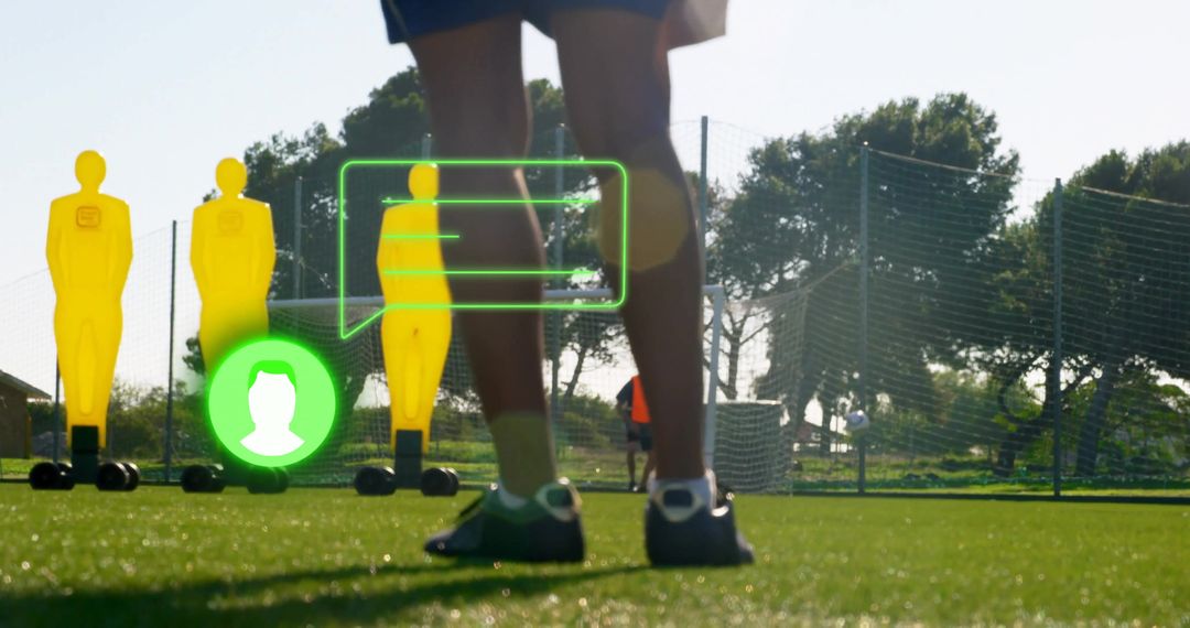 Soccer Training with Image Recognition and Digital Targets