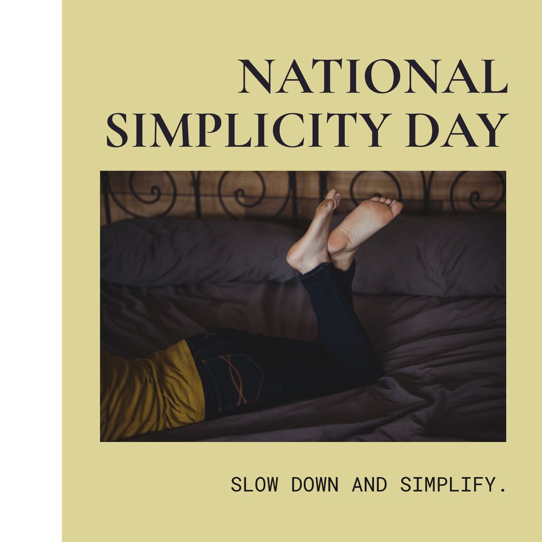 Celebrating National Simplicity Day through Relaxed Living
