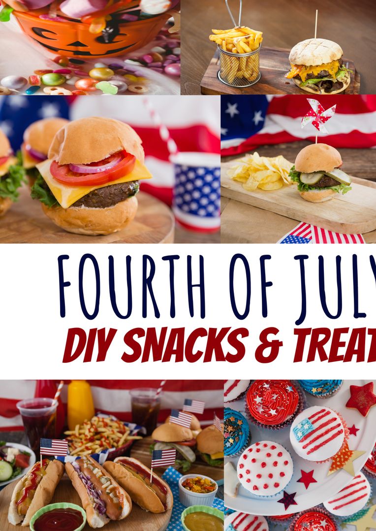 Festive Fourth of July Snacks and Treats for Independence Day Party