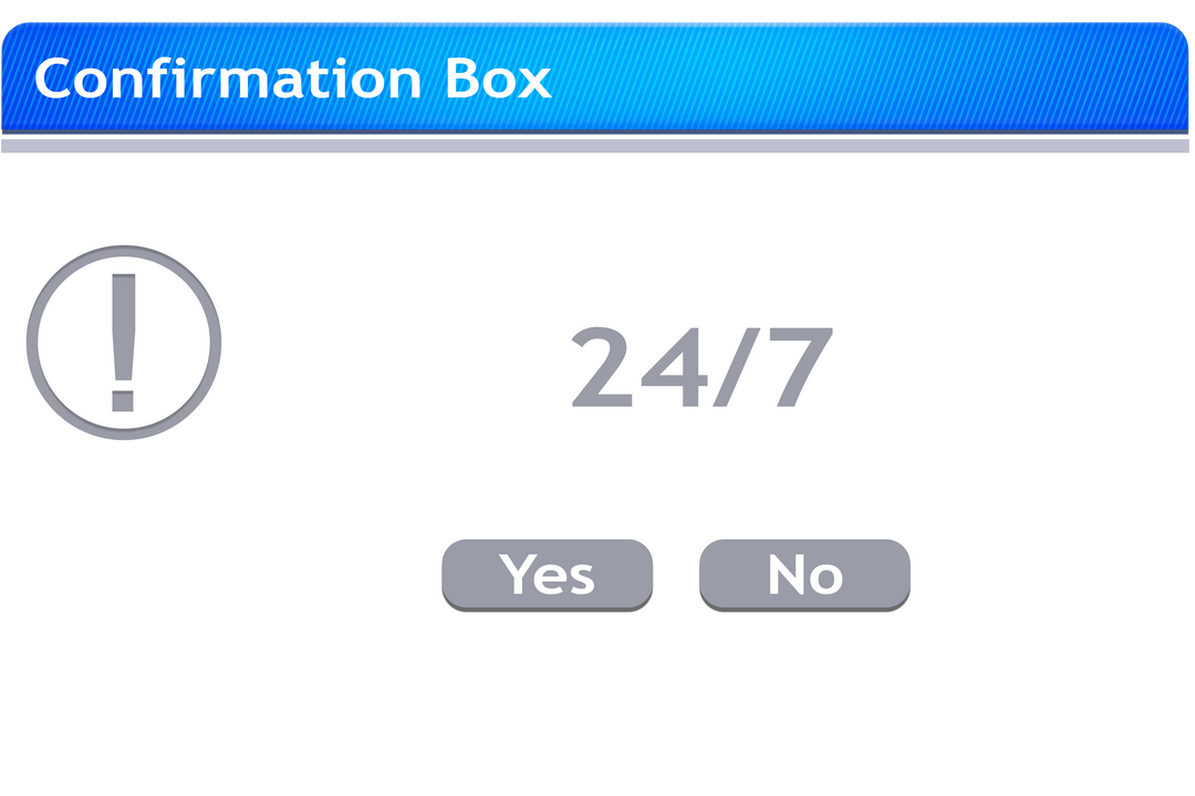 Transparent Illustration of Warning Confirmation Box with Isolated Yes No Prompt - Download Free Stock Images Pikwizard.com