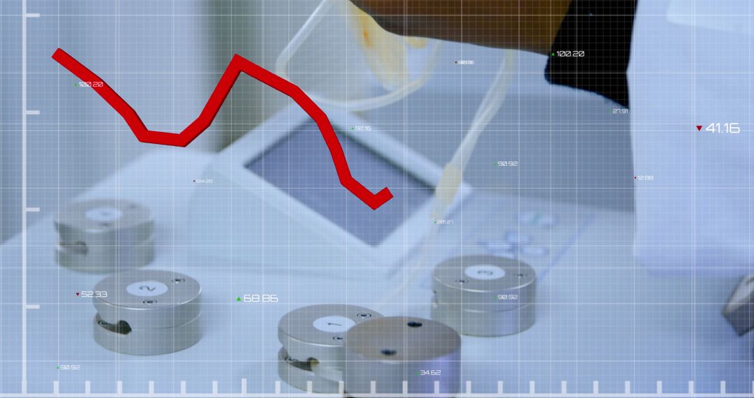 Analyzing Data in Healthcare with Declining Graph Overlay