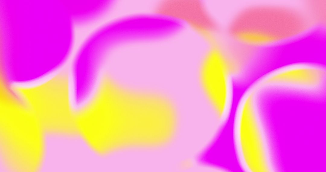 Abstract Multicolored Gradient with Blurred Shapes