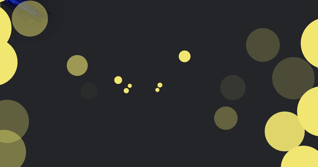 Abstract Spots on Dark Background Conceptual Design