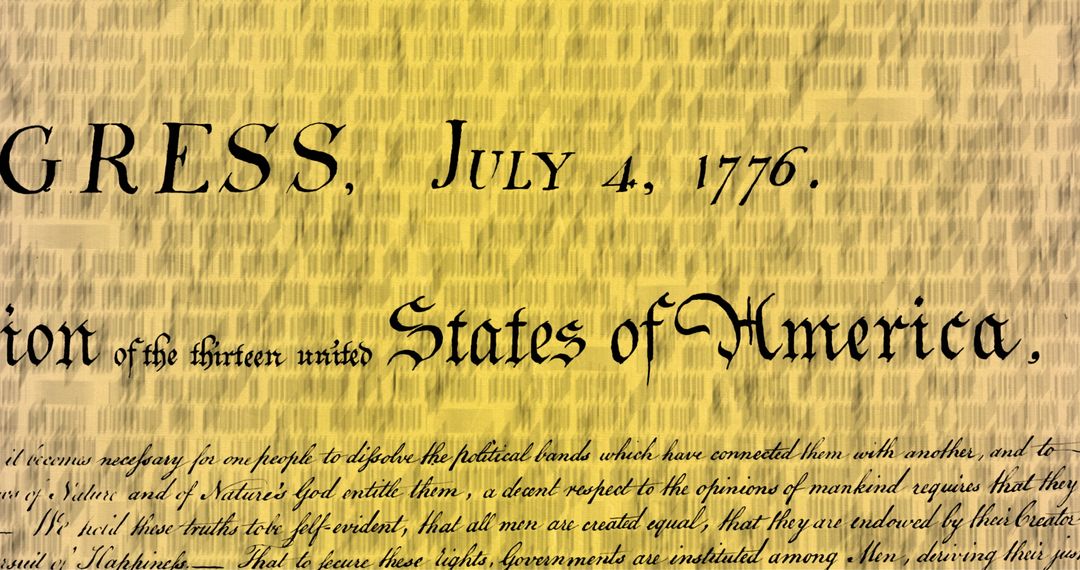 United States Declaration of Independence on Vintage Background - Free Images, Stock Photos and Pictures on Pikwizard.com