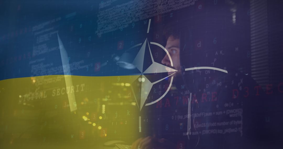 Cyber Warfare Representation with NATO and Ukraine Elements