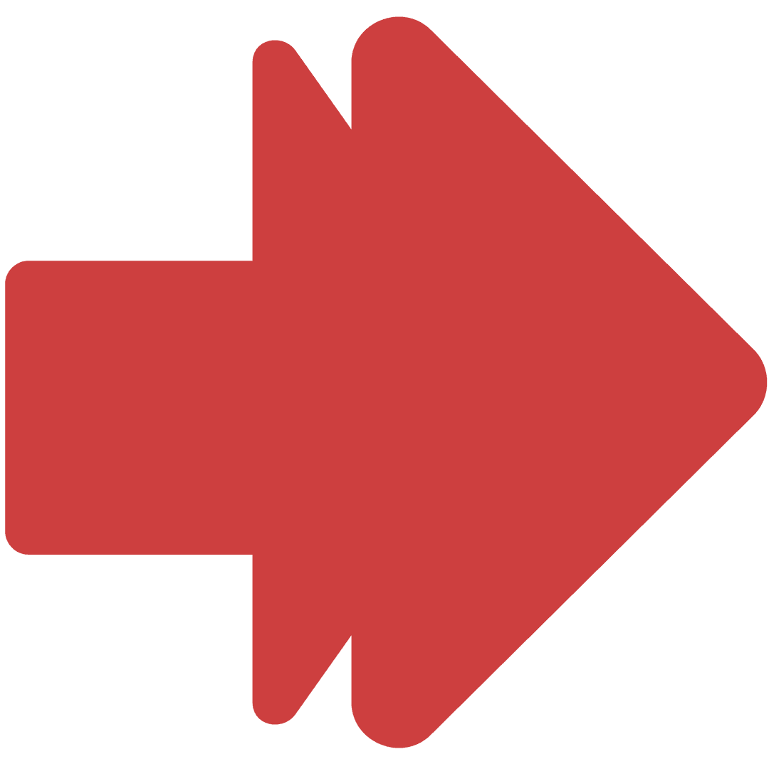 Large Red Right Arrow Transparent Background