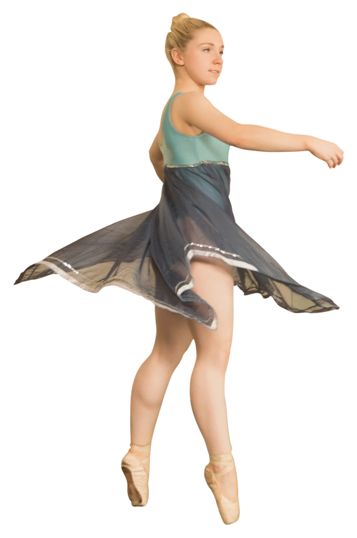 Graceful Ballet Dancer Pirouetting on Transparent Background - Download Free Stock Images Pikwizard.com