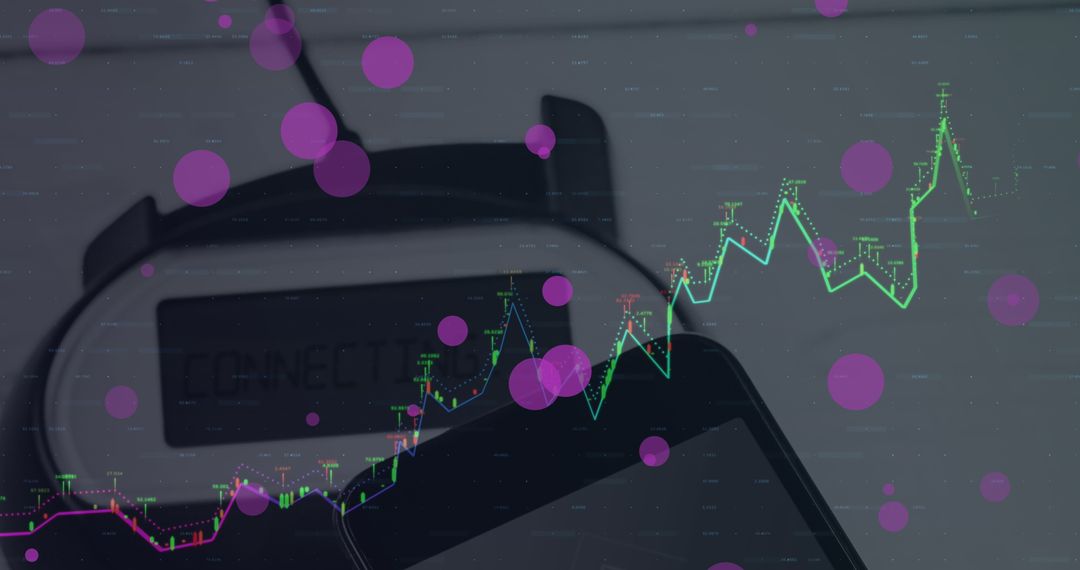 Abstract Digital Finance Graph with Dynamic Light Effects - Free Images, Stock Photos and Pictures on Pikwizard.com