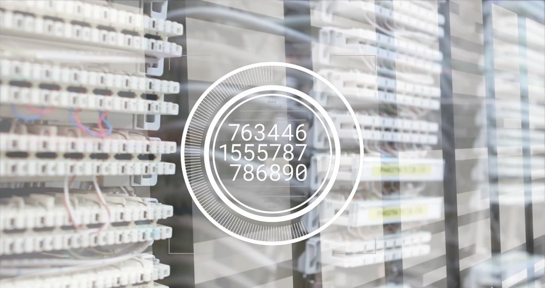 Data Processing with Dynamic Number Overlay in Server Environment