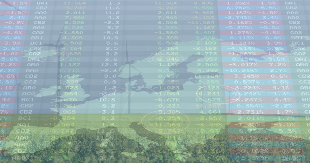 Digital Interface of Global Business Data on Wind Energy