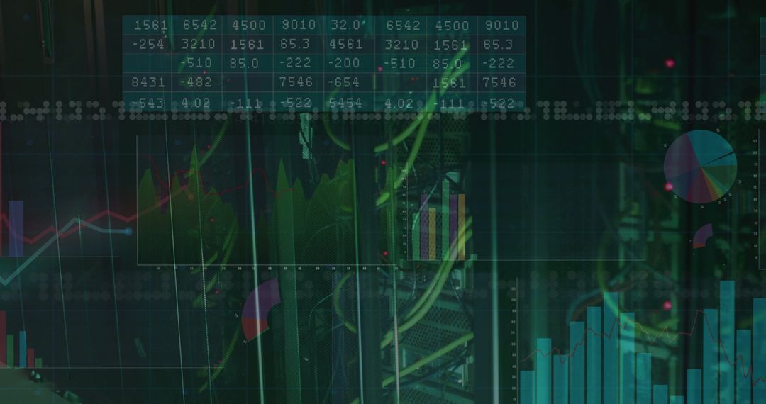 Data Center Analytics with Digital Visualization Overlay