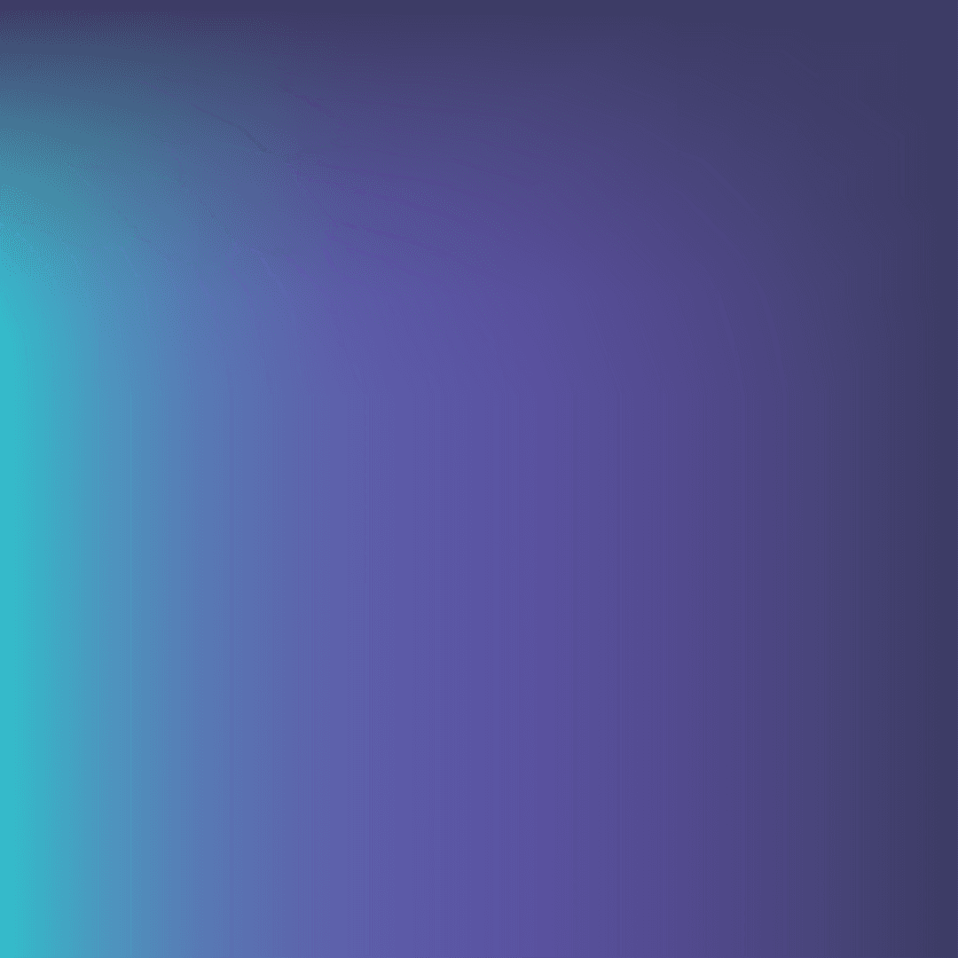 Dynamic Gradient Blue Sky on Transparent Background
