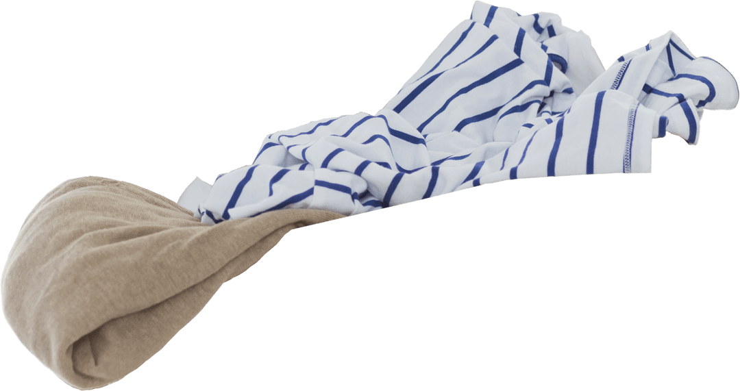 Abstract Twist Pattern on Transparent Background