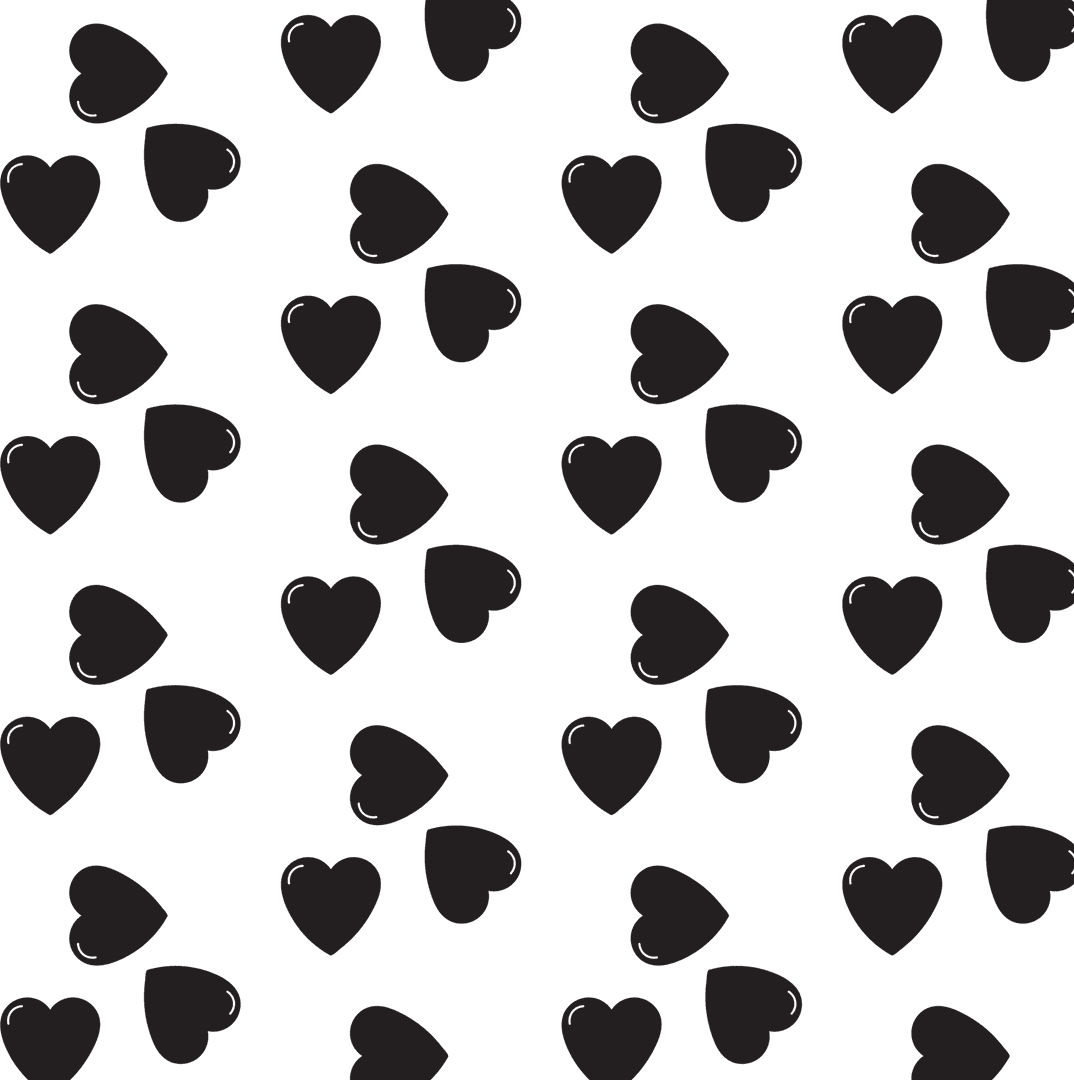 Black Heart Pattern on Transparent Background Vector Art - Download Free Stock Images Pikwizard.com