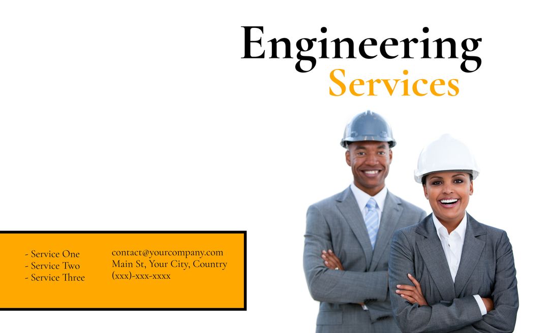 Confident Engineers Highlighting Professional Engineering Services - Download Free Stock Images Pikwizard.com