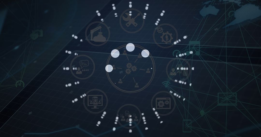 Global Data Network with Business and Digital Interface