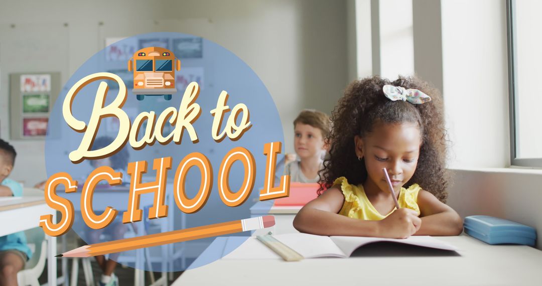 Back to School Celebration with Diverse Happy Students